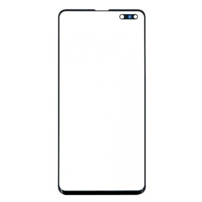 Replacement Front Glass For Samsung Galaxy S10 5g White By - Maxbhi Com