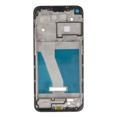 Lcd Frame Middle Chassis For Nokia 3 4 Purple By - Maxbhi Com