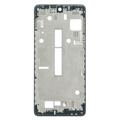 Lcd Frame Middle Chassis For Motorola Edge 20 Pro Black By - Maxbhi Com