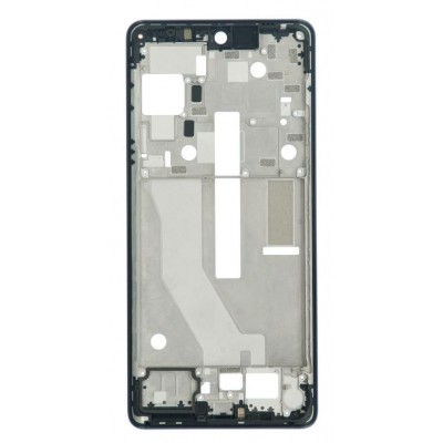 Lcd Frame Middle Chassis For Motorola Edge 20 Pro Black By - Maxbhi Com