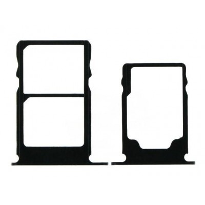 Sim Card Holder Tray For Nokia 3 1 Nokia 3 2018 Black - Maxbhi Com