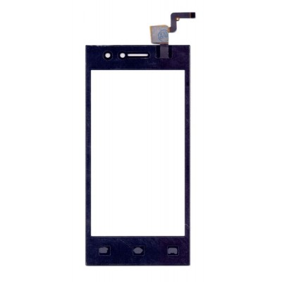 Touch Screen Digitizer For Lava A76 Plus Black By - Maxbhi Com