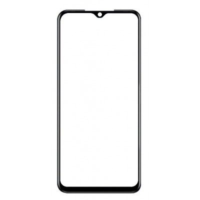 Replacement Front Glass For Tecno Spark 10c Black By - Maxbhi Com