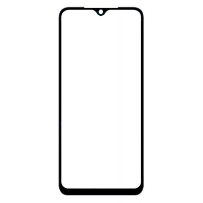 Replacement Front Glass For Xiaomi Poco C51 Black By - Maxbhi Com