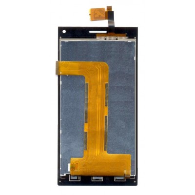 Lcd With Touch Screen For Iball Andi5 Stallion Black By - Maxbhi Com
