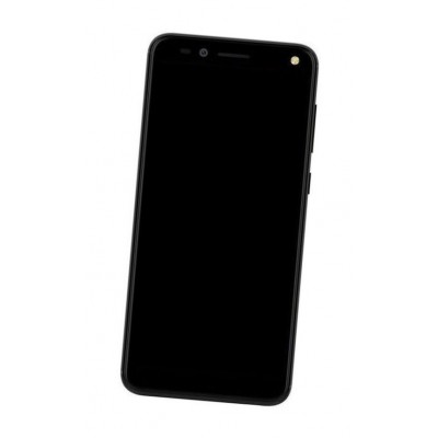Lcd Frame Middle Chassis For Blu Grand M3 Black By - Maxbhi Com