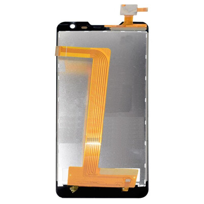 Lcd With Touch Screen For Lava Iris 504q White By - Maxbhi Com