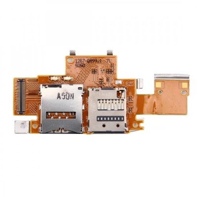 Sim Connector Flex Cable For Sony Xperia Tablet Z Lte By - Maxbhi Com