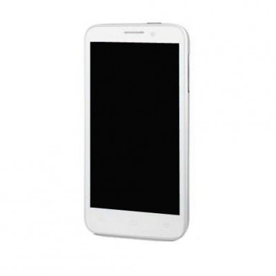 Lcd Frame Middle Chassis For Alcatel One Touch Snap Black By - Maxbhi Com