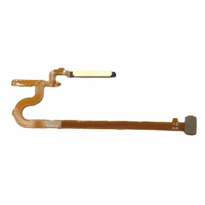 Fingerprint Sensor Flex Cable For Vivo T2x India Gold By - Maxbhi Com