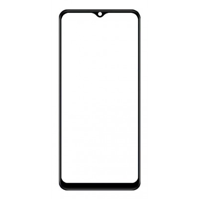 Replacement Front Glass For Vivo T2x India Black By - Maxbhi Com