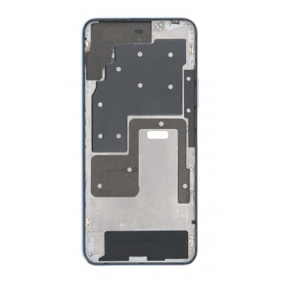 Lcd Frame Middle Chassis For Huawei Y9a Silver By - Maxbhi Com