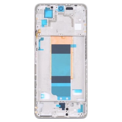 Lcd Frame Middle Chassis For Xiaomi Poco F4 5g White By - Maxbhi Com
