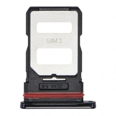 Sim Card Holder Tray For Xiaomi 12 Pro Black - Maxbhi Com