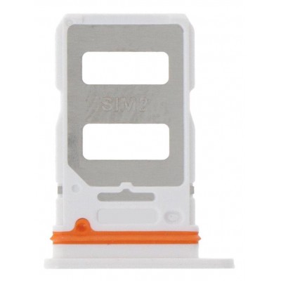 Sim Card Holder Tray For Xiaomi 12 Pro White - Maxbhi Com