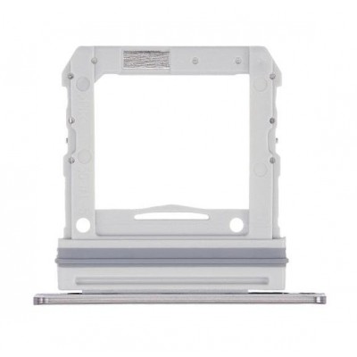Sim Card Holder Tray For Samsung Galaxy Z Flip 5g White - Maxbhi Com