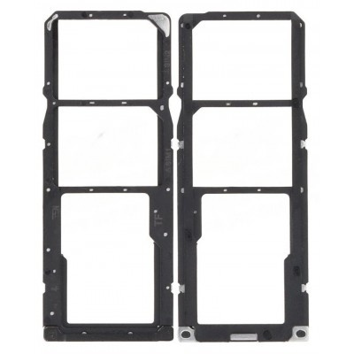 Sim Card Holder Tray For Blackview Bv5200 Pro Black - Maxbhi Com