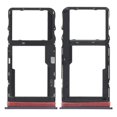 Sim Card Holder Tray For Tcl 30 Xl Black - Maxbhi Com