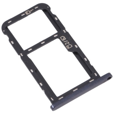 Sim Card Holder Tray For Zte Blade A72 Black - Maxbhi Com