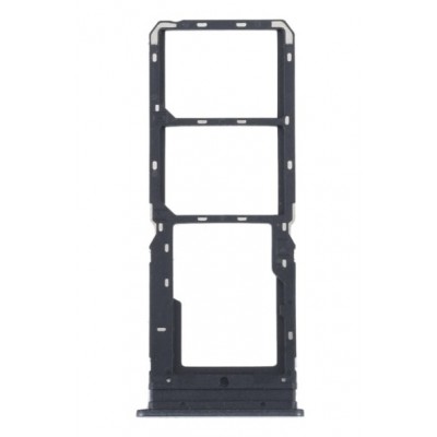 Sim Card Holder Tray For Vivo Y02s Black - Maxbhi Com