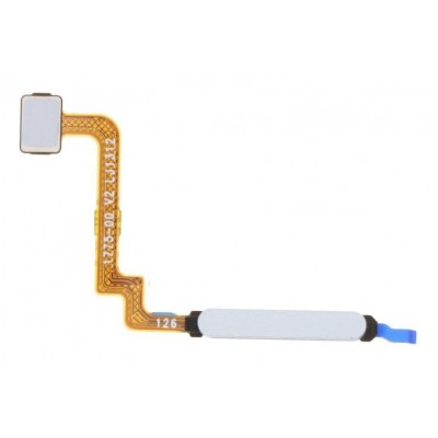 Fingerprint Sensor Flex Cable For Xiaomi Redmi 10 Prime 2022 White By - Maxbhi Com