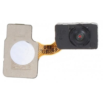 Fingerprint Sensor Flex Cable For Huawei Y8p Black By - Maxbhi Com