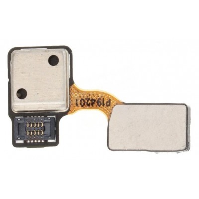 Fingerprint Sensor Flex Cable For Huawei Y8p Black By - Maxbhi Com