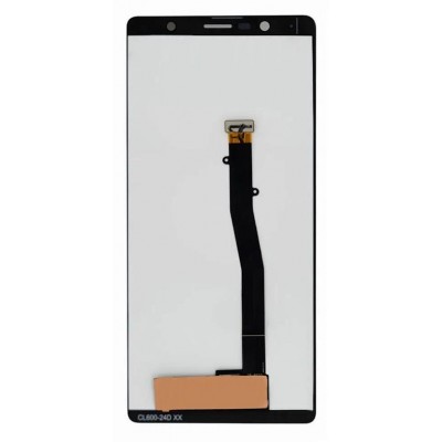 Lcd With Touch Screen For Blackberry Evolve X White By - Maxbhi Com