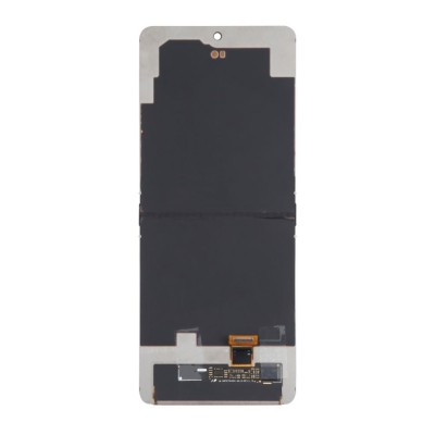 Lcd With Touch Screen For Samsung Galaxy Z Flip Black By - Maxbhi Com