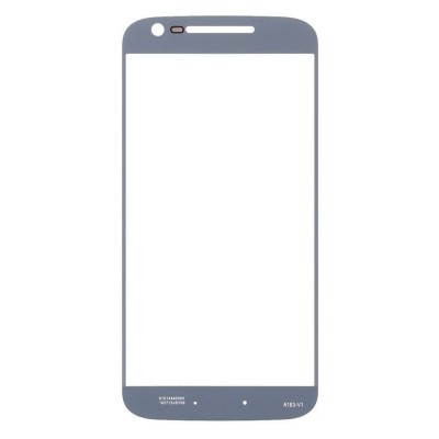 Replacement Front Glass For Moto G4 White By - Maxbhi Com