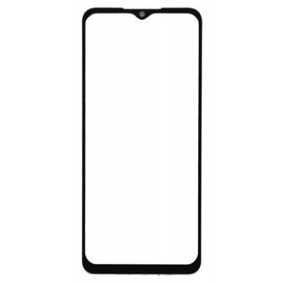 Replacement Front Glass For Lava Z6 Black By - Maxbhi Com