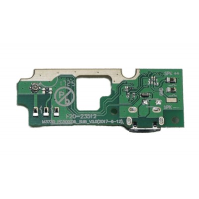 Charging Connector Flex Pcb Board For Lava Z70 By - Maxbhi Com