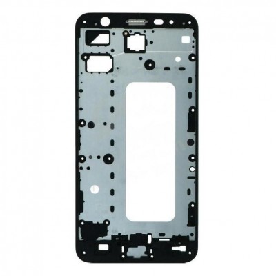 Lcd Frame Middle Chassis For Samsung Galaxy J7 Prime Black By - Maxbhi Com