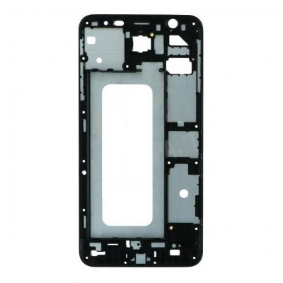 Lcd Frame Middle Chassis For Samsung Galaxy J7 Prime Black By - Maxbhi Com
