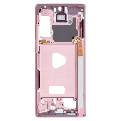 Lcd Frame Middle Chassis For Samsung Galaxy Note 20 5g Bronze By - Maxbhi Com