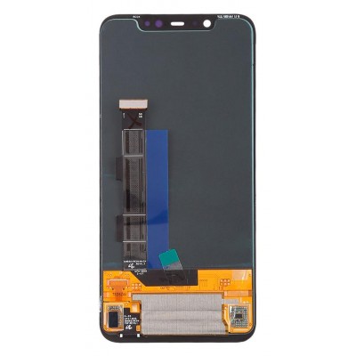 Lcd With Touch Screen For Xiaomi Mi 8 White By - Maxbhi Com