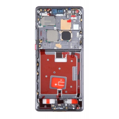 Lcd Frame Middle Chassis For Huawei Mate 40 Pro Black By - Maxbhi Com