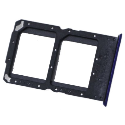 Sim Card Holder Tray For Realme X Blue - Maxbhi Com