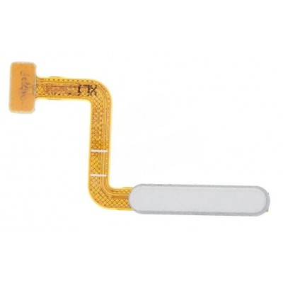 Fingerprint Sensor Flex Cable For Samsung Galaxy M22 White By - Maxbhi Com