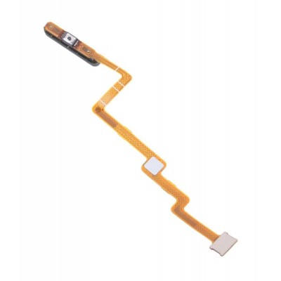 Fingerprint Sensor Flex Cable For Xiaomi Redmi K40 White By - Maxbhi Com