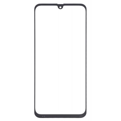 Replacement Front Glass For Huawei Mate 20 Black By - Maxbhi Com