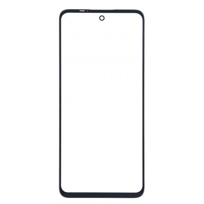 Replacement Front Glass For Motorola One 5g Ace Black By - Maxbhi Com