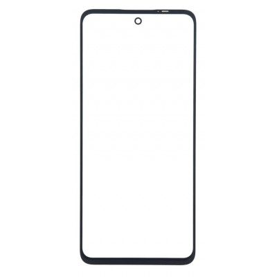 Replacement Front Glass For Motorola One 5g Ace Black By - Maxbhi Com