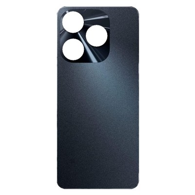 Back Panel Cover For Tecno Spark 10 Black - Maxbhi Com