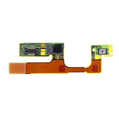 Power Button Flex Cable For Sony Xperia Xz1 Compact On Off Flex Pcb By - Maxbhi Com