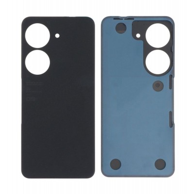 Back Panel Cover For Asus Zenfone 9 Black - Maxbhi Com