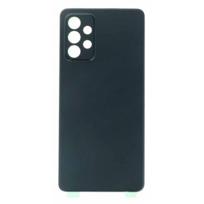 Back Panel Cover For Samsung Galaxy A72 Black - Maxbhi Com