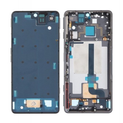Lcd Frame Middle Chassis For Xiaomi Poco F4 Gt Black By - Maxbhi Com