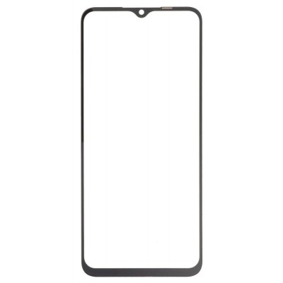 Replacement Front Glass For Oppo A77 5g Black By - Maxbhi Com