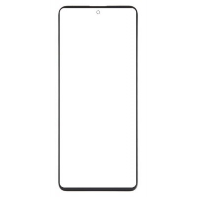 Replacement Front Glass For Xiaomi Redmi K60 Black By - Maxbhi Com